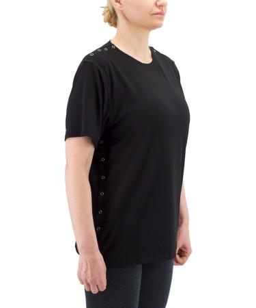Shop Black Shoulder Shirt - Unisex Sizes S | Men's & Women's Fashion - International Shipping Available - Buy Online on SooperMarket.com