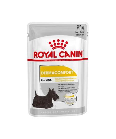 Royal Canin Dermacomfort Wet Pouches Adult Dog Food 85g (Pack of 12)