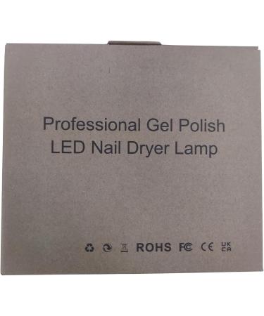 LKE LED UV Nail Lamp for Gel Nails - Professional Faster Nail Dryer with 3 Timers and Automatic Sensor - Buy Online on SooperMarket.com