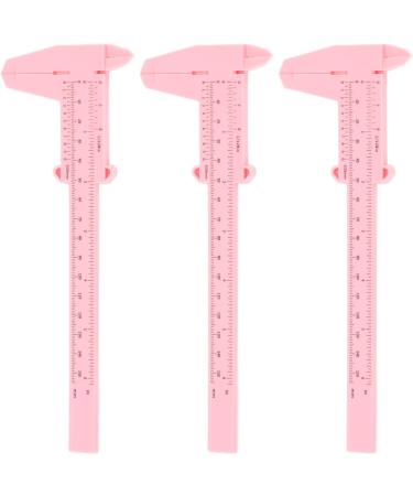 Eyebrow Mapping Ruler Microblading Ruler 10PCS 150mm Smooth Surface for Beauty Salon for Beginners (Pink) - Buy Online on SooperMarket.com