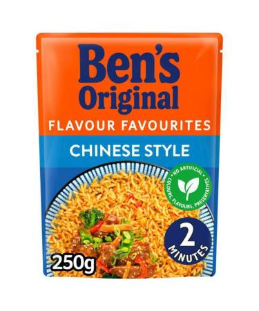 MASBens Original Chinese Style Microwave Rice 250g-Food