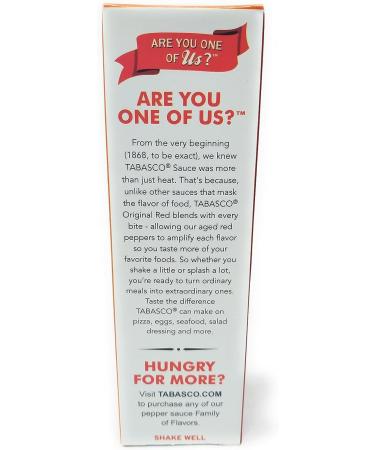 Hot Sauce Bundle which Contains Tabasco Original Red Pepper Hot Sauce 57ml - Pack of 2 with Grocery List Card - Buy Online on SooperMarket.com