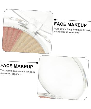 PLAFOPE 1 Box Highlight Powder Highlighting Shimmering Skin Highlighter Women Face Makeup Plastic Shell - Buy Online on SooperMarket.com