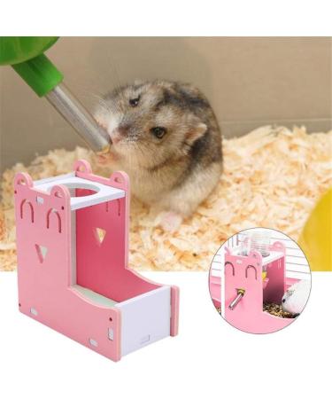 xihan123 Hamster Bowl Plastic Rabbit Food Bowls Durable Resuable Rabbit Hay Feeder For Allow To Keep The Cage Area Clean Help Reduce Hay Waste set-pink - Buy Online on SooperMarket.com