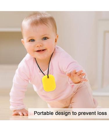 5Pcs Chew Necklaces for Kids | Chewable Necklaces for Sensory Relief & Children s Illnesses | Safe & Stylish Pendant - Buy Online on SooperMarket.com