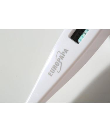 EUROPAPA Digital Fever Thermometer for Babies, Children, and Adults - Oral, Axillary, or Rectal Waterproof with Fever Alarm (Light Blue) - Buy Online on SooperMarket.com