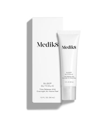 Medik8 Sleep Glycolic - Exfoliating Overnight AHA Face Peel | Anti-Aging Treatment with Glycolic Acid & Korean Clover - 1.0 oz - Buy Online on SooperMarket.com