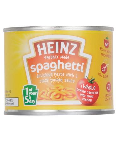 Heinz Spaghetti in Tomato Sauce 200g Spaghetti Tomato 200 g (Pack of 1)