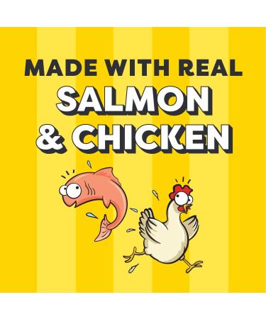 Temptations Creamy Puree Adult Lickable Cat Treats with Chicken & Salmon Variety Pack 16 pouches 192g Chicken & Salmon 192 g (Pack of 1) - Buy Online on SooperMarket.com