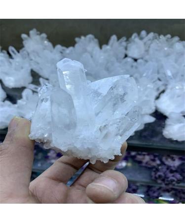 Room Decoration 1pcs Natural Crystal Cluster Raw Quartz White Stones Crystal Point Specimen Home Decoration Raw Crystals NaturalReiki Decoration (Size : 200-300g) - Buy Online on SooperMarket.com