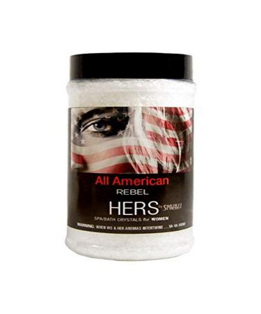 Spazazz SPZ-921 Hers All American Rebel Novelty Crystals Container  17 oz