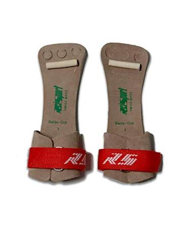 Reisport Men's Hook and Loop High Bar Grips Small (1)