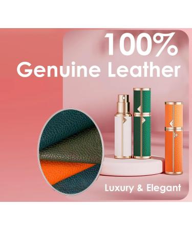 D-LOTUS Travel Perfume Bottle Refillable Genuine Leather Perfume Atomizer Leakproof Mini Pocket Size Travel Cologne Sprayer for Cruise Car Trip Purse Gift 5ml (Blue - L) - Buy Online on SooperMarket.com