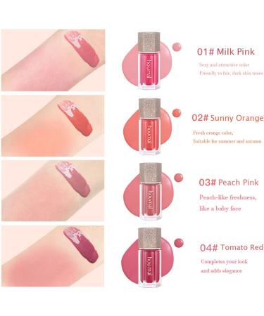 Milk Pink Soft Cream Blush Stick: Long-Wearing Liquid Blush for Cheeks, Eyes, and Lips. Natural-Looking Blend Gift for Her - Buy Online on SooperMarket.com