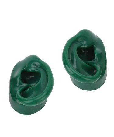 Kadimendium Simulated Ear Model Pair - Water Resistant & Durable for Acupuncture Clinics (Green) - Buy Online on SooperMarket.com