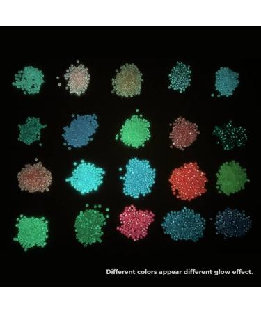 Glow in The Dark Diamond Painting Beads - 20 Colors Round Drills for Diamond Dots Accessories | 20000PCS Flatback Rhinestones for Crafts | Perfect for Diamond Painting & Gem Art - Buy Online on SooperMarket.com