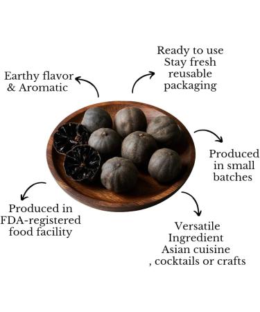 Premium clay Oven-Dried Black Limes - 100g Single ingredient whole black Lime | Authentic Middle Eastern Flavor - Ideal for Cooking and Seasoning - Buy Online on SooperMarket.com