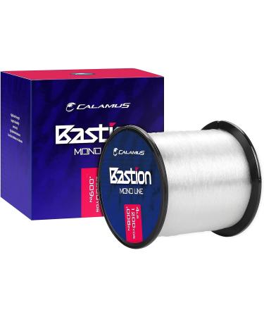 Calamus Bastion 4LB/1200Yards Monofilament Fishing Line - Strong Abrasion Resistant Nylon Line for Freshwater and Saltwater Fishing - Buy Online on SooperMarket.com