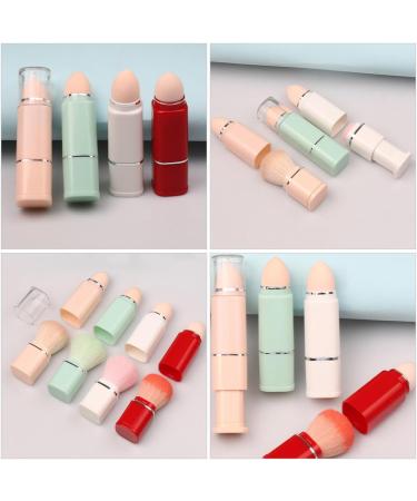 WOFASHPURET 2 in 1 Makeup Brush Concealer Brush Powder Brush Bronzer Brush Foundation Applicator Blush for Cheeks Blush Makeup Brush Sponge Travel Contour Brush Artificial Fiber - Buy Online on SooperMarket.com