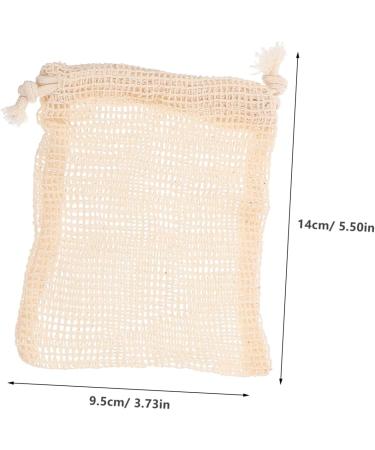 Baluue 24 Pcs Soap Storage Bag Vibrant Pouches Cotton Soap Bags Foam Soap Mesh Soap Bag Cotton Linen - Buy Online on SooperMarket.com