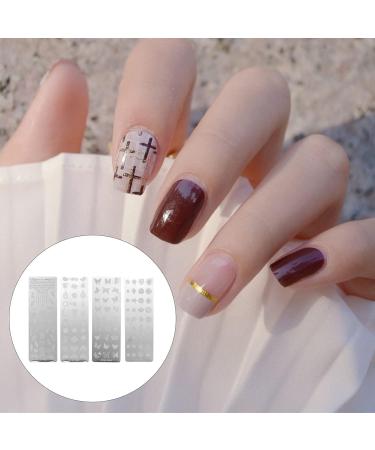 Beaupretty 4 Leaves Nail Stamp Board - Vintage Nail Art Stamps & Templates for Stunning Manicures | International Shipping Available - Buy Online on SooperMarket.com