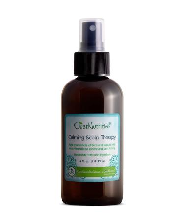 Itchy Scalp Calming Scalp Therapy | Calming Scalp Therapy | Soothing Calming and Cooling Essential Oils | Itch Relief | Irritation Relief Just Nutritive | 4 fl oz