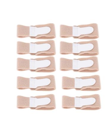 10pcs Hallux Valgus Corrector Foot Thumb Separator Thumb Valgus Stretcher for Left and Right Feet