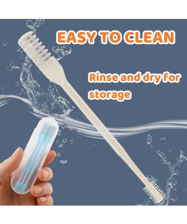WEERSHUN 2-in-1 Nasal Hair Cutter - 2024 Double-Sided Nose Hair Knife & Portable Ear Picker - Manual 360 Rotating Nostril Hair Remover Tool for Men & Women (Blue 3pcs - Buy Online on SooperMarket.com