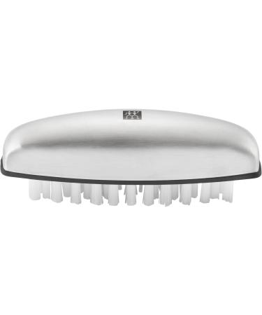 ZWILLING hand and nail brush washing brush fingernail cleaner and odor remover matt stainless steel