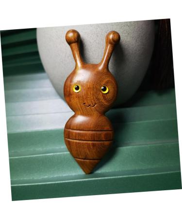 Beavorty Thin Bee Shaped Facial Massager Comb | Sandalwood Face Massager for Relaxation & Wrinkle Reduction | International Shipping Available - Buy Online on SooperMarket.com