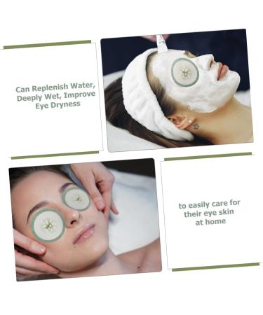 200pcs Cucumber Eye Masks - Women s Eye Care Pads for Hydration & Relaxation | Non-Woven Skincare Patches - Buy Online on SooperMarket.com