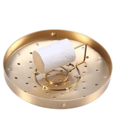 Adjustable Copper Moxibustion Box - 3 Corridors Thickened Acupuncture Moxa Burner Holder Temperature Control for Elderly Care - Buy Online on SooperMarket.com