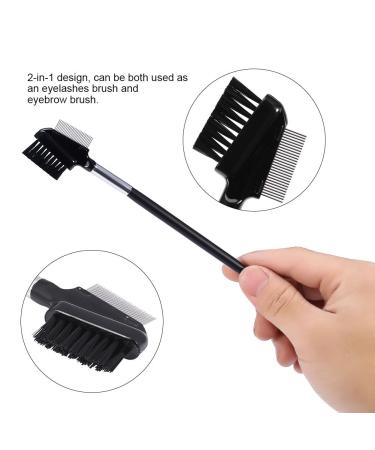 Buy Brow & Lash Comb | Dual Eyebrow Eyelash Shaper Brush for Women & Girls - Ideal Cosmetic Tool for Travel - Buy Online on SooperMarket.com