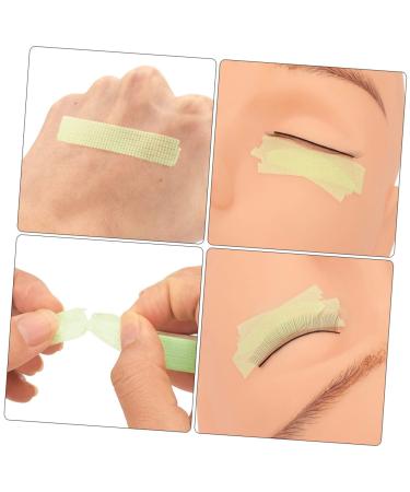 Mikinona 20 Rolls Eyelash Extension Tape - Double Eyelid Non-Woven Fabric Makeup Tape for Lifting - 5.5x1.2cm Green - Buy Online on SooperMarket.com