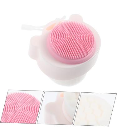 Gogogmee Soft Bristle Facial Cleansing Brush Silicone Face Brush Exfoliating Brush Shower Body Scrubber Face Scrubber Men Face Scrubber Brush Silicone Brush Cleanse Exfoliator Bath Brush - Buy Online on SooperMarket.com