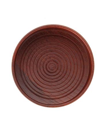 Premium Wood Shaving Bowl for Men | Round Manual Shaving Cup for Razor Foam | Ideal Men's Grooming Tool - Buy Online on SooperMarket.com
