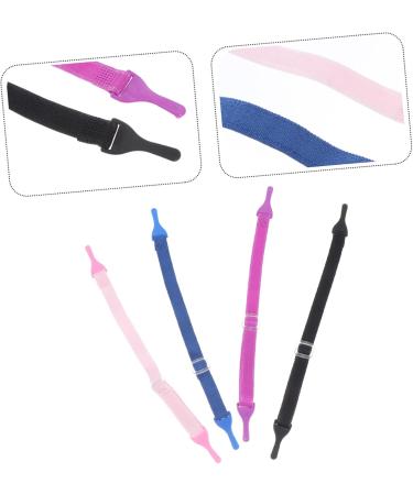 Plafope 8-Piece Adjustable Glasses Holder Lanyard Set for Kids - Elastic Neck Strap & Accessories in Assorted Colors - Buy Online on SooperMarket.com