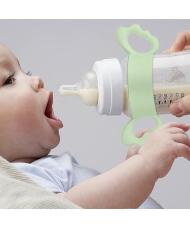 Toddmomy 4PCS Baby Bottle Handles - Silicone Grip Holder for Kids | Perfect for Small Hands | International Shipping Available - Buy Online on SooperMarket.com