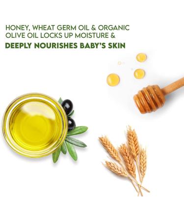 WBM Care Baby Lotion with Natural Honey and Wheatgerm Oil - 6.8 oz (Pack of 3) | Nourishing Face & Body Lotion for Deep Protection | 20.4 Fl Oz (Pack of 1) | Modern Formula - Buy Online on SooperMarket.com