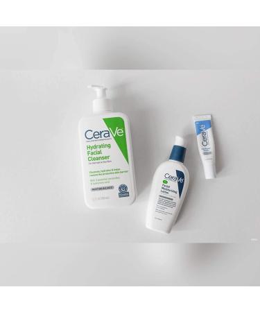 CeraVe Hydrating Facial Cleanser 12 fl oz - Gentle Moisturizing Cleanser for All Skin Types - Buy Online on SooperMarket.com