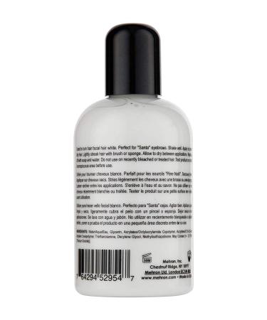 Mehron Makeup Hair White 4.5 oz - Professional Quality and Long-Lasting - Buy Online on SooperMarket.com