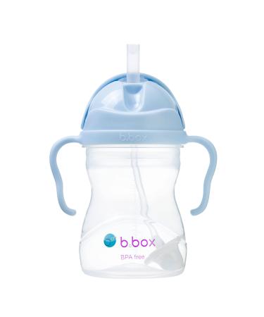 B.Box drinking clerk for every angle |Flip-top heavy straw handle leak-proof |BPA-free & for dishwasher |From 6 m |240 ml (8 OZ) Bubblegum