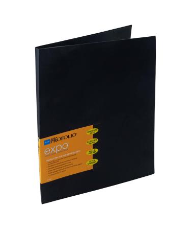 Itoya Art Profolio Expo Presentation/Display Book, 12 Sleeves, 9 X 12 inches, Black (XP-12-9)
