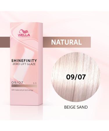 Wella Professionals Shinefinity 09/07 Beige Sand 60ml - Buy Internationally | Premium Hair Color - Buy Online on SooperMarket.com