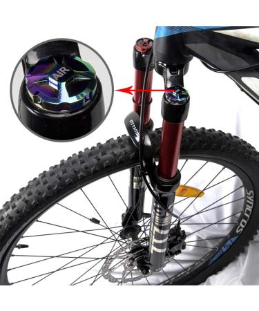CNC Aluminum Alloy MTB Front Fork Cap Protector - Colorful Replacement Part - Buy Online on SooperMarket.com