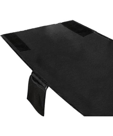 Colcolo Aircraft Footrest for Children | Toddler Aircraft Bed & Leg Support | Foldable & Compact Seat Cover | Travel Essential in Black - Buy Online on SooperMarket.com