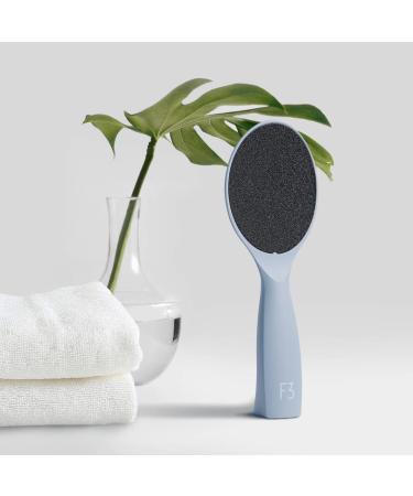 F3 Systems Self-Standing Emery Foot File: Double-Sided Pedicure Tool for Cracked Heels - Wet & Dry Feet Care - Hygienic Exfoliating Callus Remover & Foot Scrubber - Buy Online on SooperMarket.com