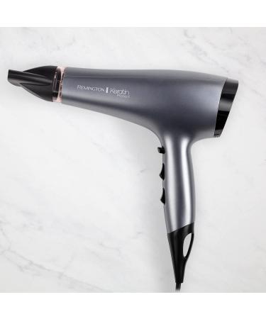 Remington Keratin Protect Ionic Hair Dryer with Keratin & Almond Oil - 2 Concentrators + Diffuser | 2200W AC8008 - Buy Online on SooperMarket.com