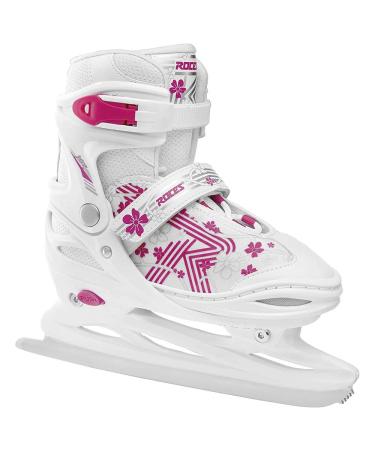 Roces Girls Jokey Ice 3.0 Girl Ice Skates 30-33 white-pink