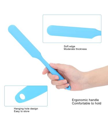 Buy Nondy Wax Spatula & Applicator - Reusable Silicone Hair Removal Tool for Home Salon - Blue - Buy Online on SooperMarket.com